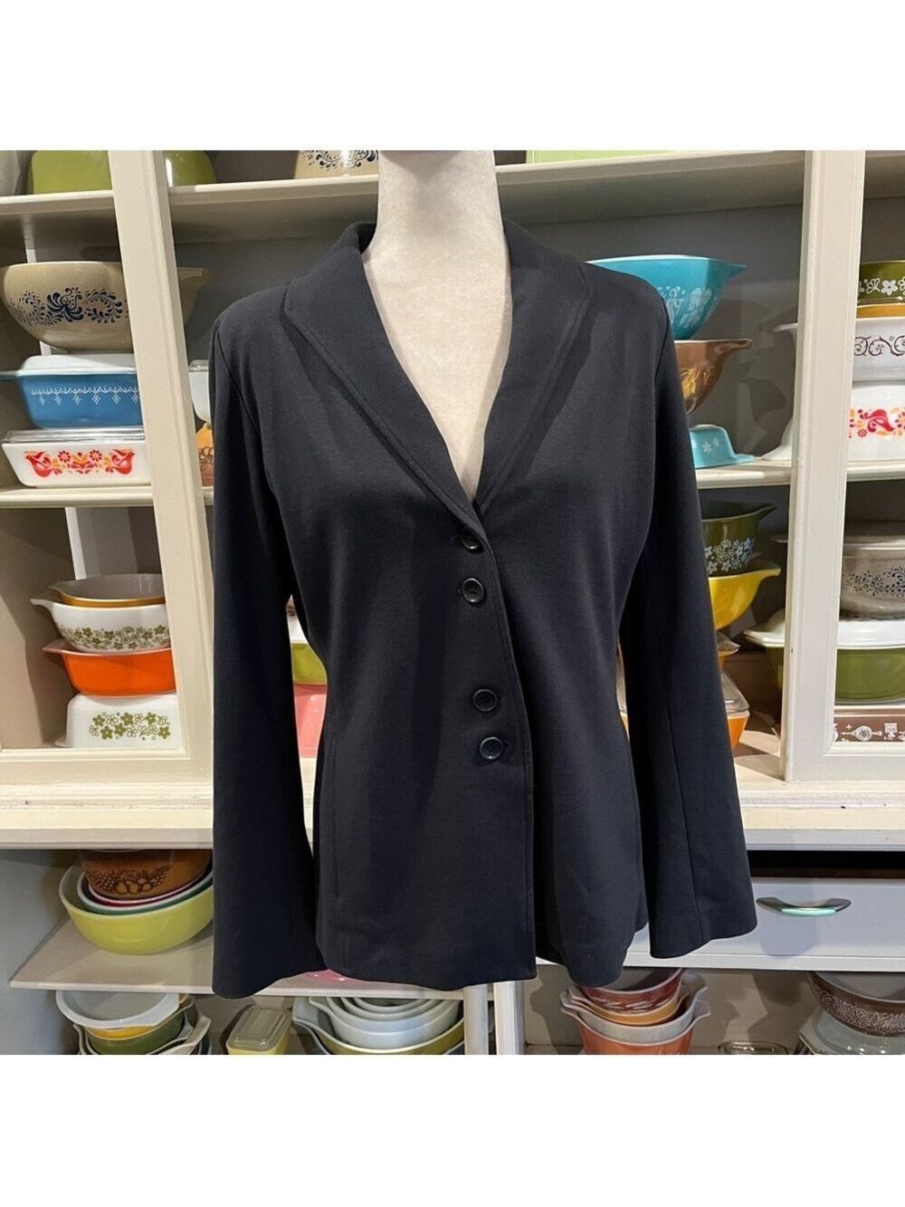 Eileen Fisher Gray Blazer - Size Medium